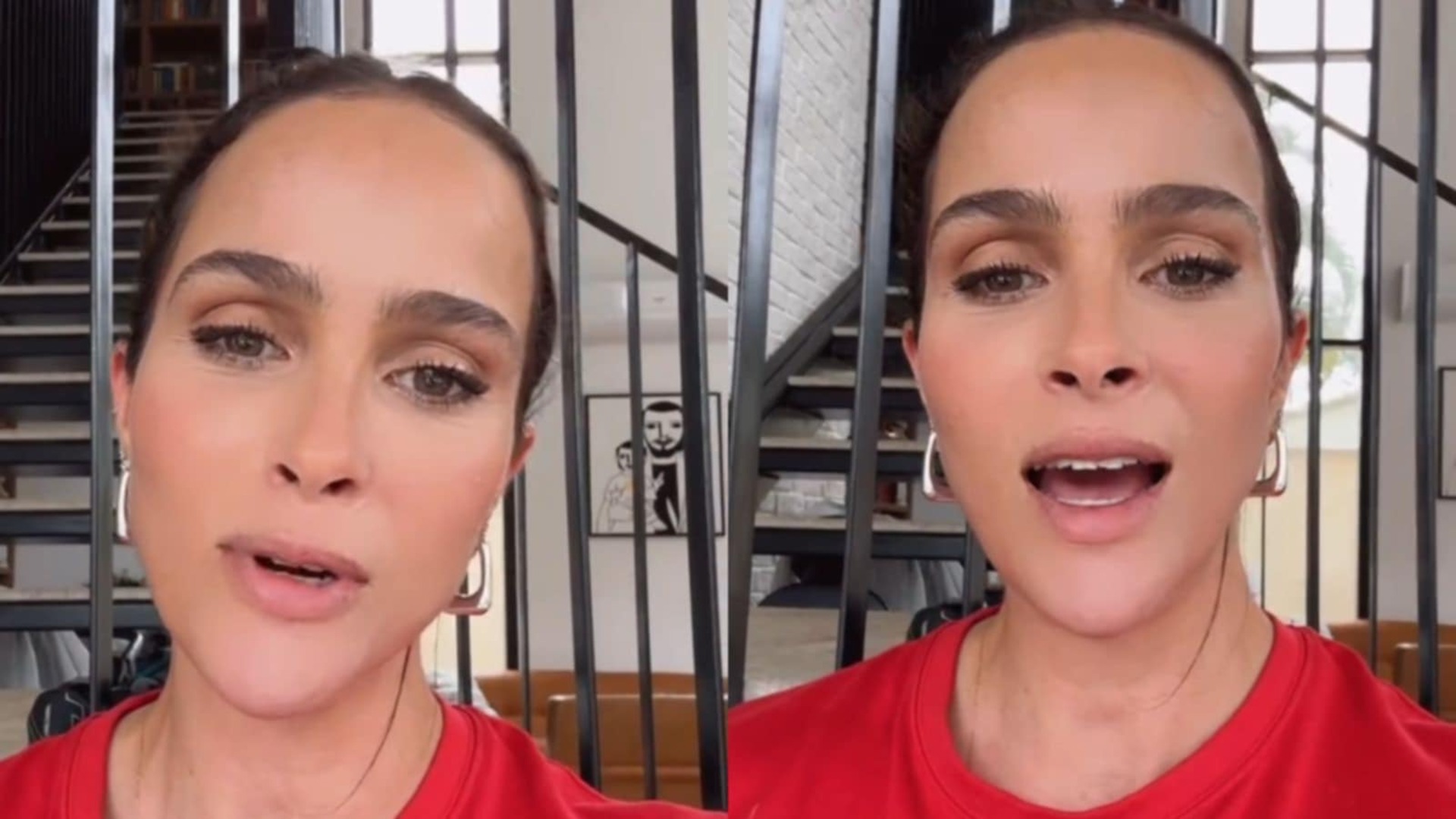 Leticia Cazarré fica indignada e revela que não tem babás diariamente
