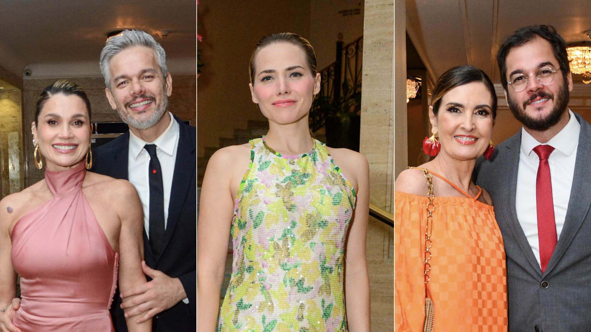 Os looks dos famosos na renovação dos votos de Thais Fersoza e Michel Teló