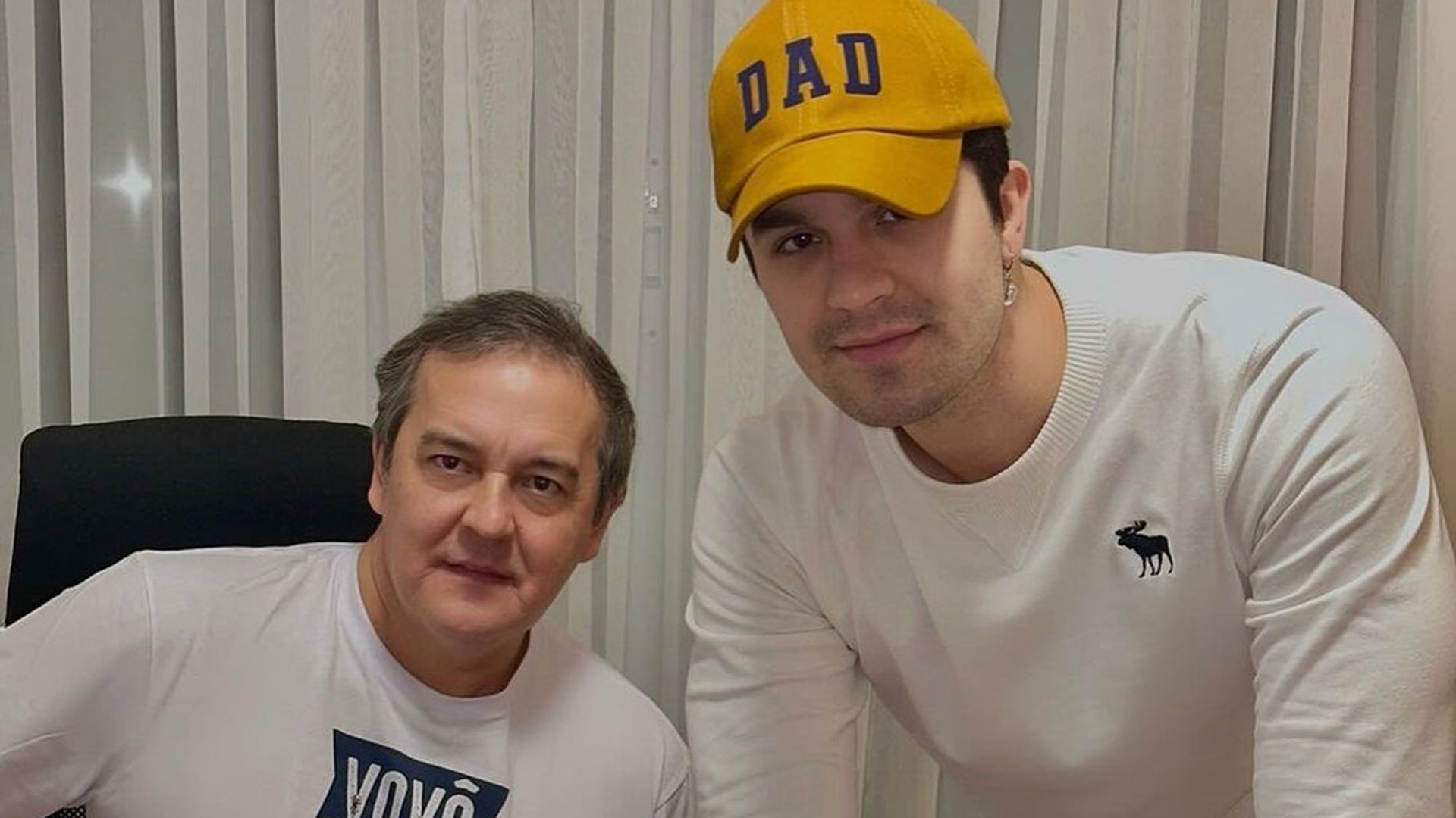 Luan Santana celebra aniversário do pai e se declara: ‘Te amo’