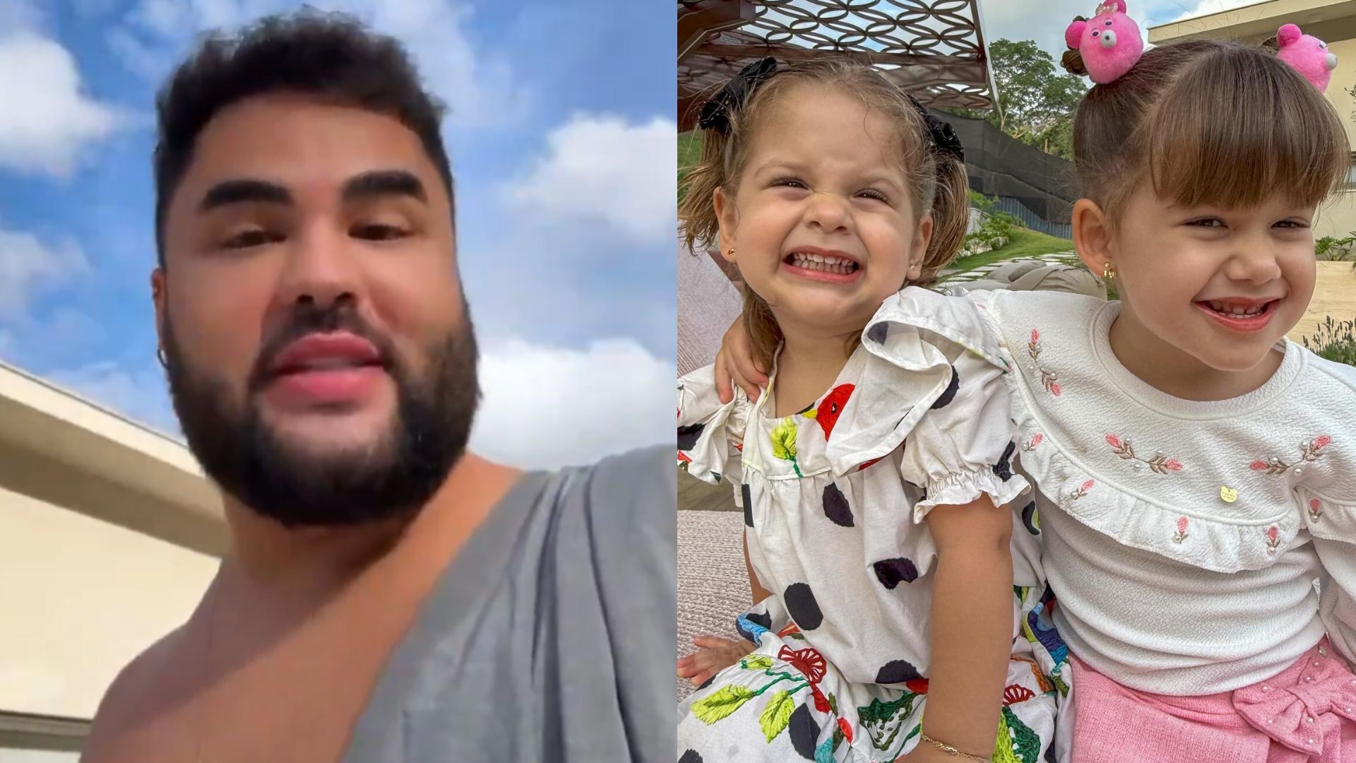 Lucas Guedez revela ‘bronca’ das filhas de Virginia Fonseca: ‘Não pode mais’
