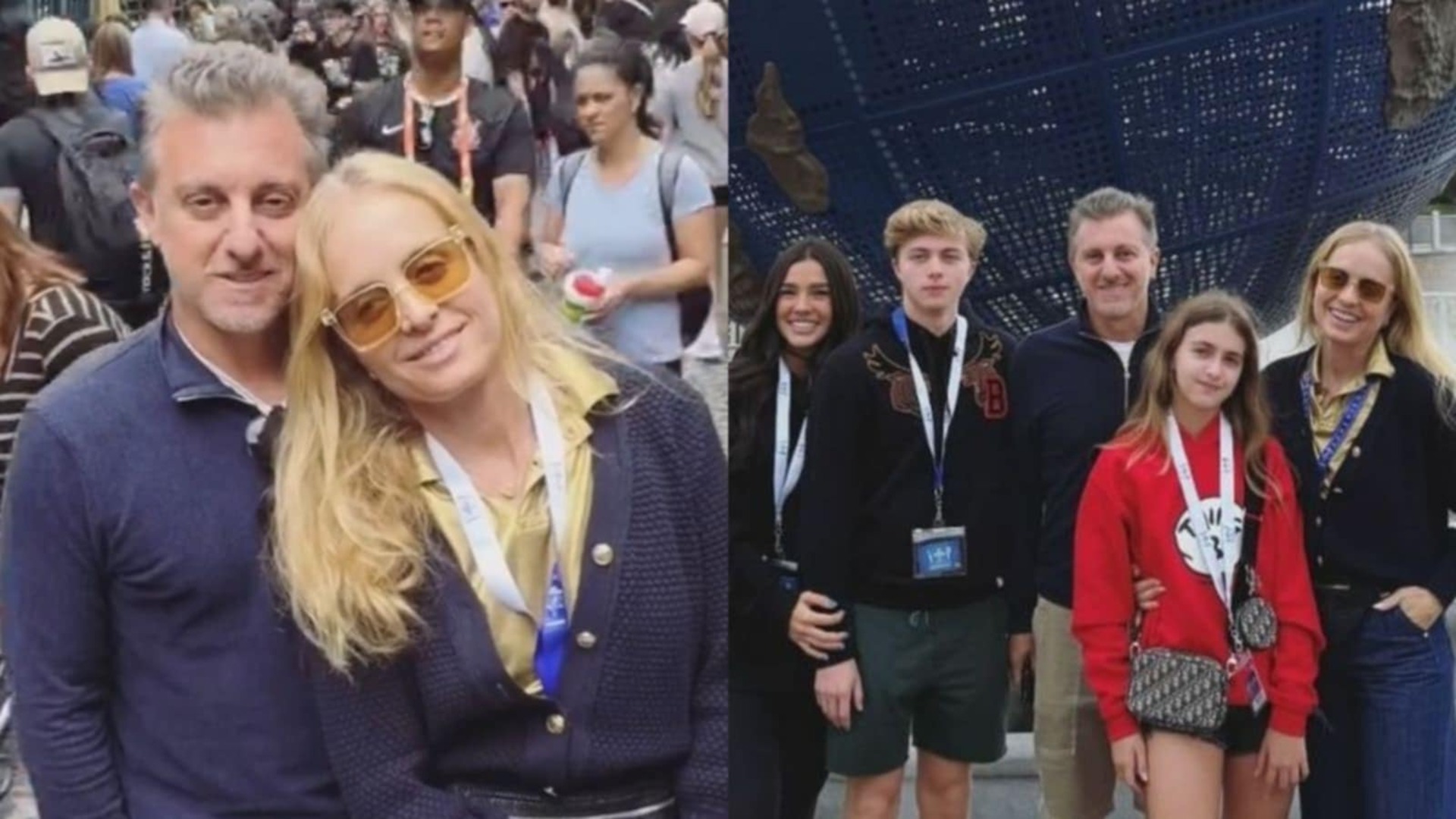 Luciano Huck mostra a namorada do filho em viagem com a família