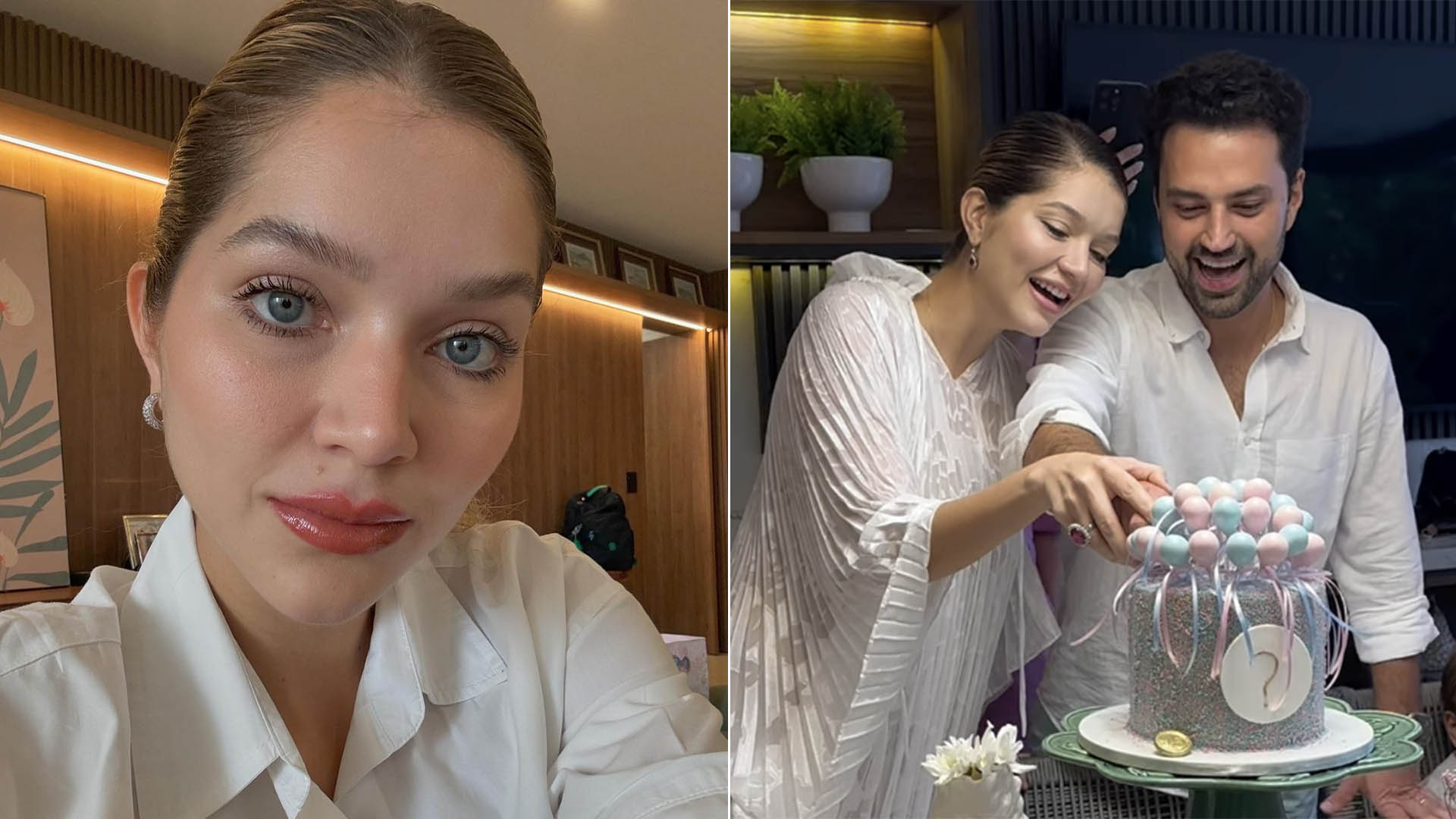 Filha do sertanejo Leandro anuncia que está grávida pela segunda vez
