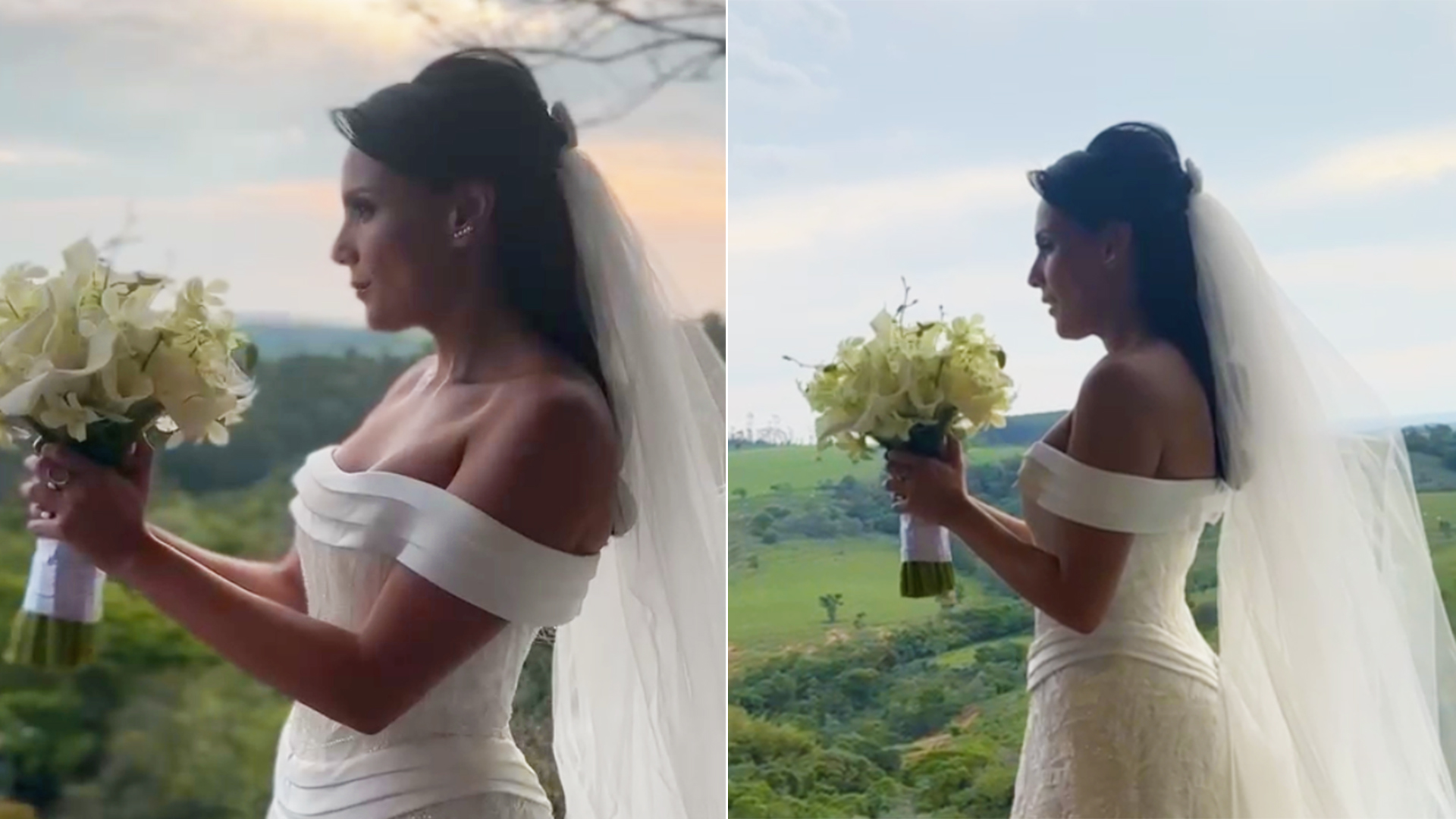 Márcia Dantas: Veja o vestido de noiva para a festa luxuosa