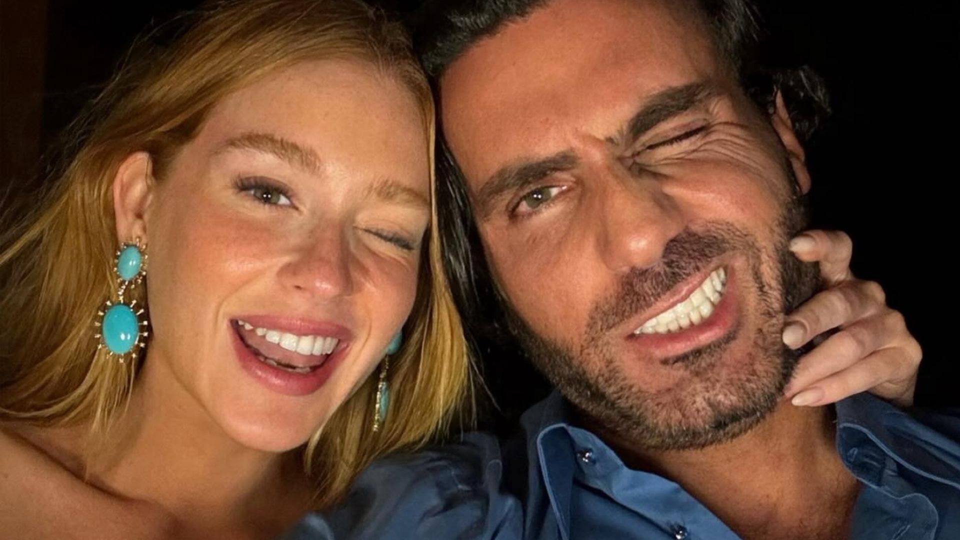Marina Ruy Barbosa mostra bolo personalizado em aniversário do noivo