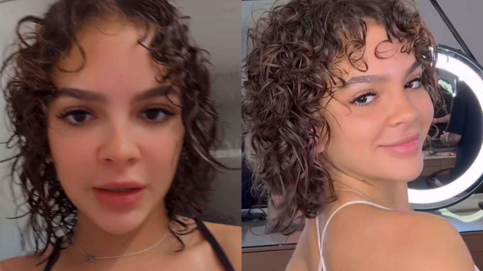 Mel Maia rebate críticas após assumir cabelo cacheado: ‘Pra mim é liberdade’