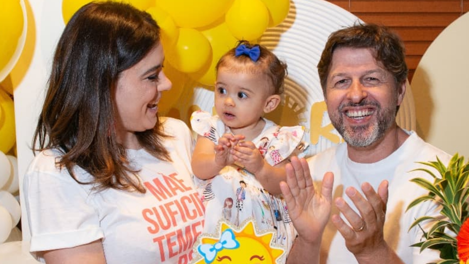 Michelle Loreto mostra detalhes da festa de aniversário de 1 ano da filha