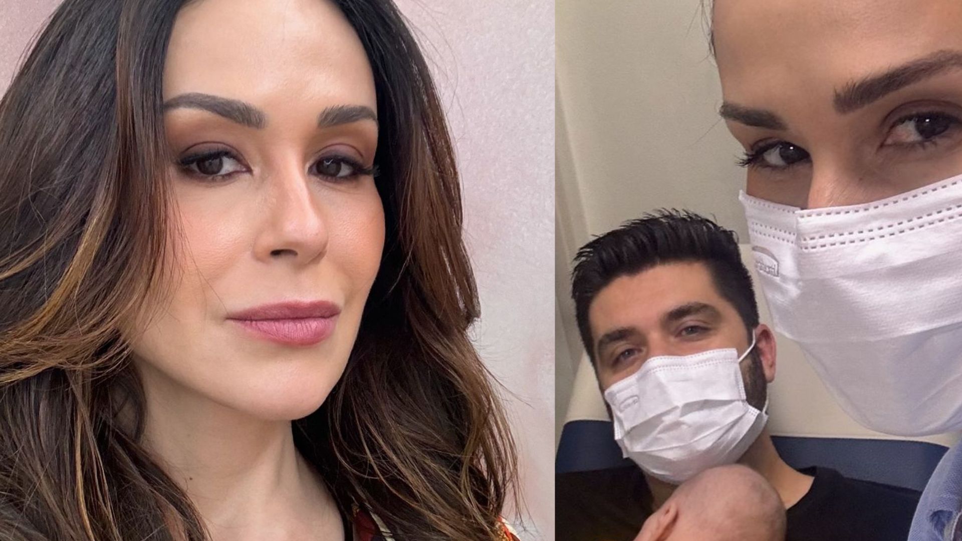 Nadja Haddad posta clique raro com o filho e celebra data especial: ‘Sonhamos’