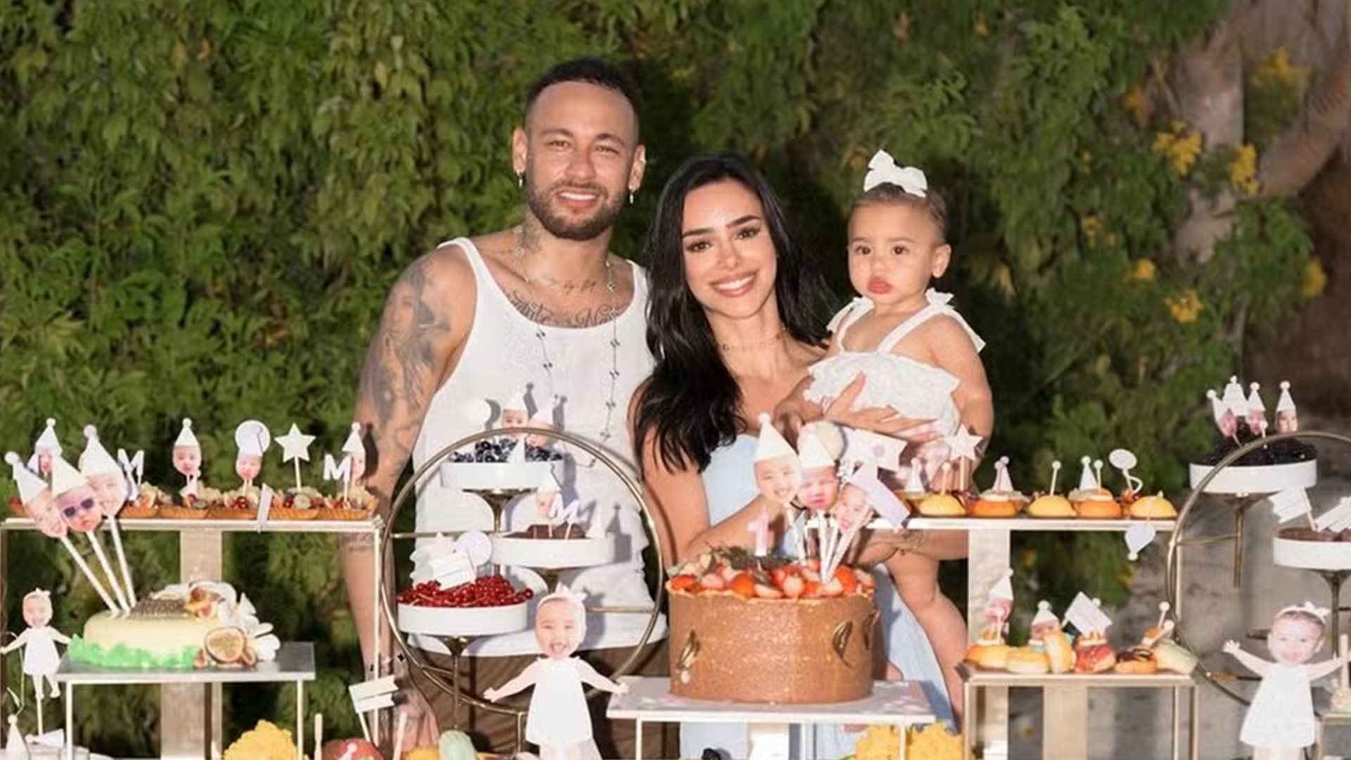 Bruna Biancardi compartilha momentos ao lado de Neymar, Mavie e Davi Lucca