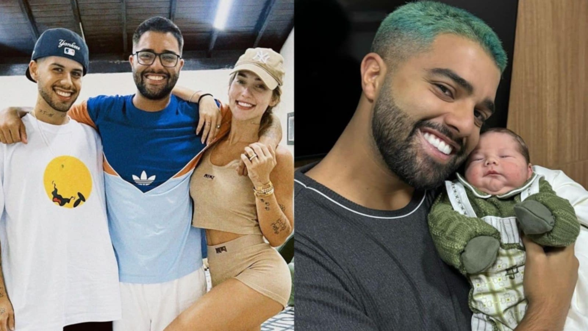 Padrinho de José Leonardo reage ao saber detalhe de casal de Virginia e Zé Felipe