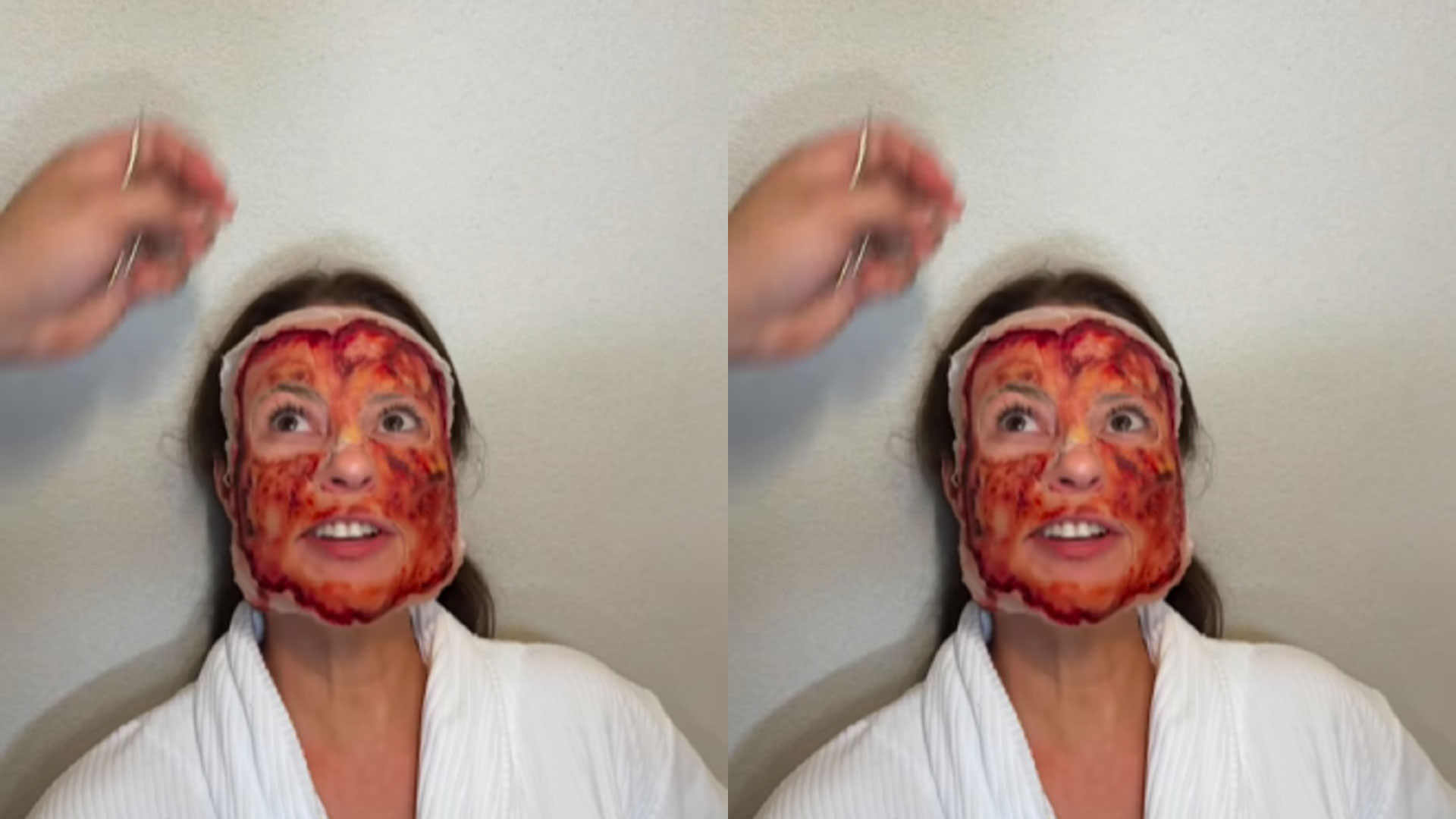 Paolla Oliveira impressiona ao mostrar bastidores de maquiagem de Halloween
