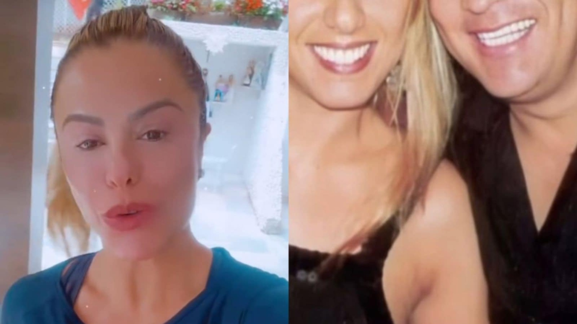 Poliana Rocha mostra foto do início do casamento com Leonardo