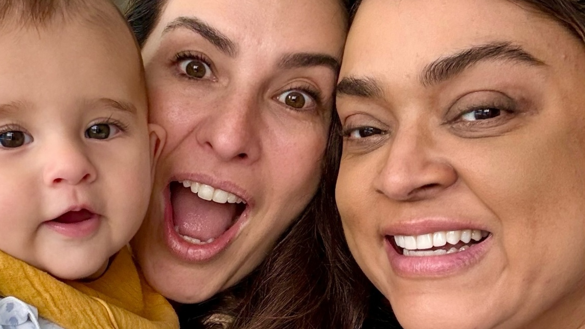 Preta Gil se derrete ao conhecer filha de Fernanda Paes Leme: ‘Apaixonada’