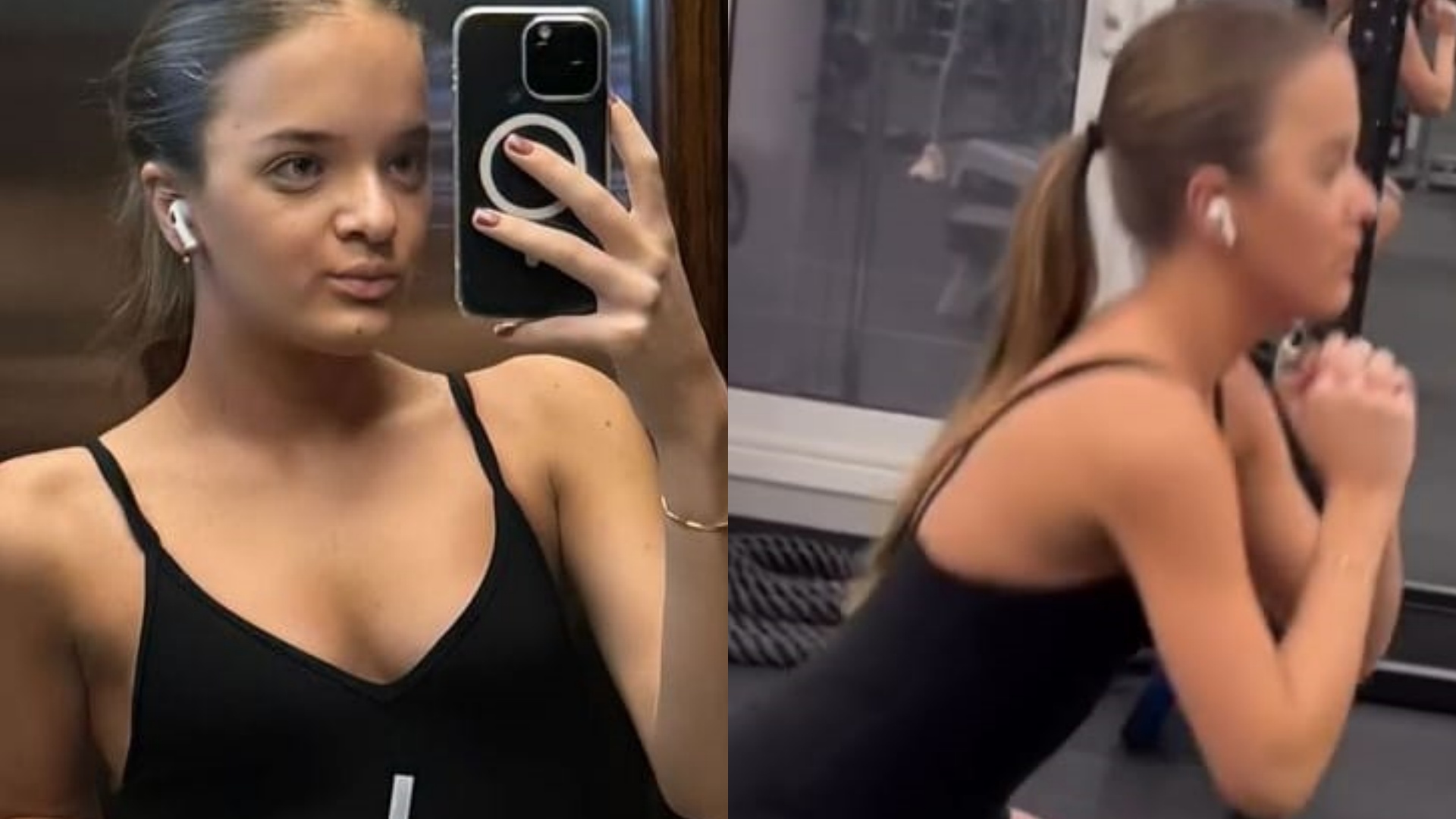 Rafaella Justus aposta em look estiloso em dia de treino