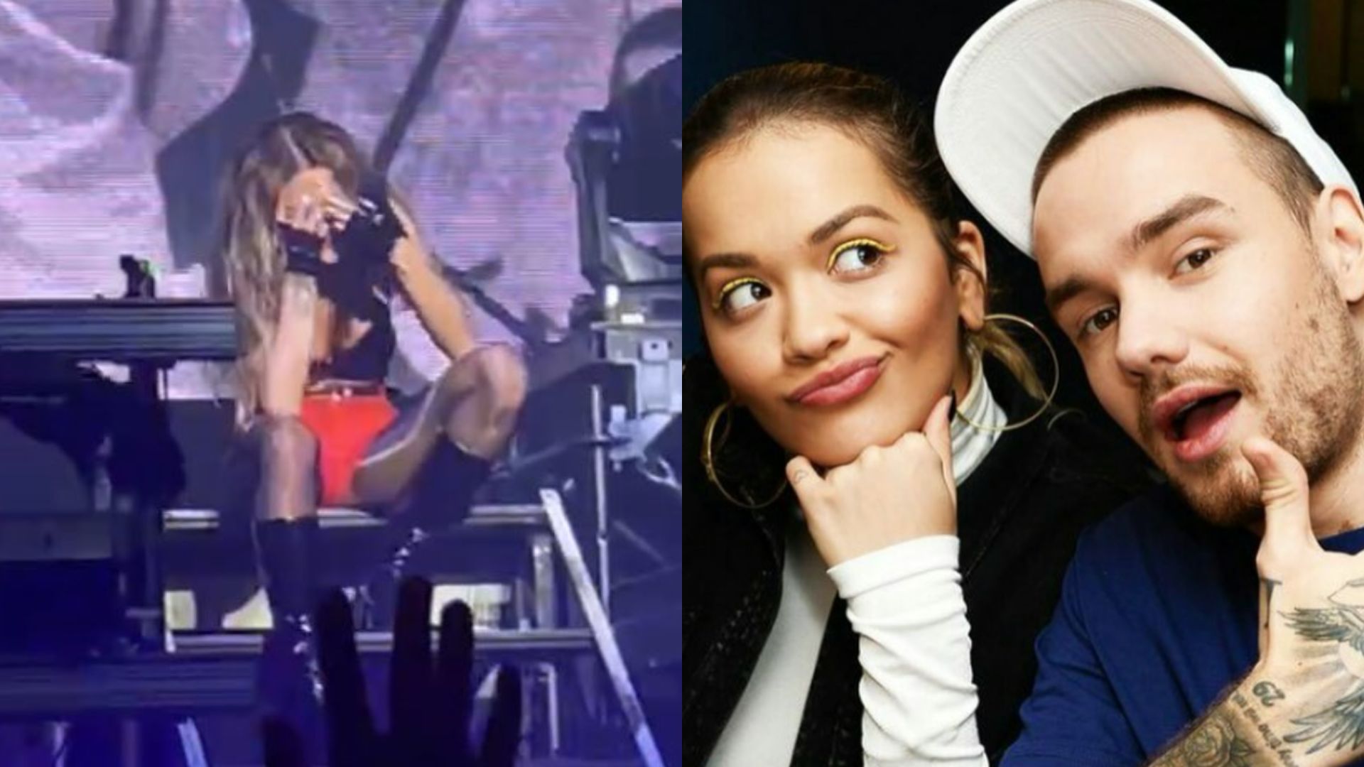 Rita Ora não segura a emoção ao cantar música em parceria com Liam Payne