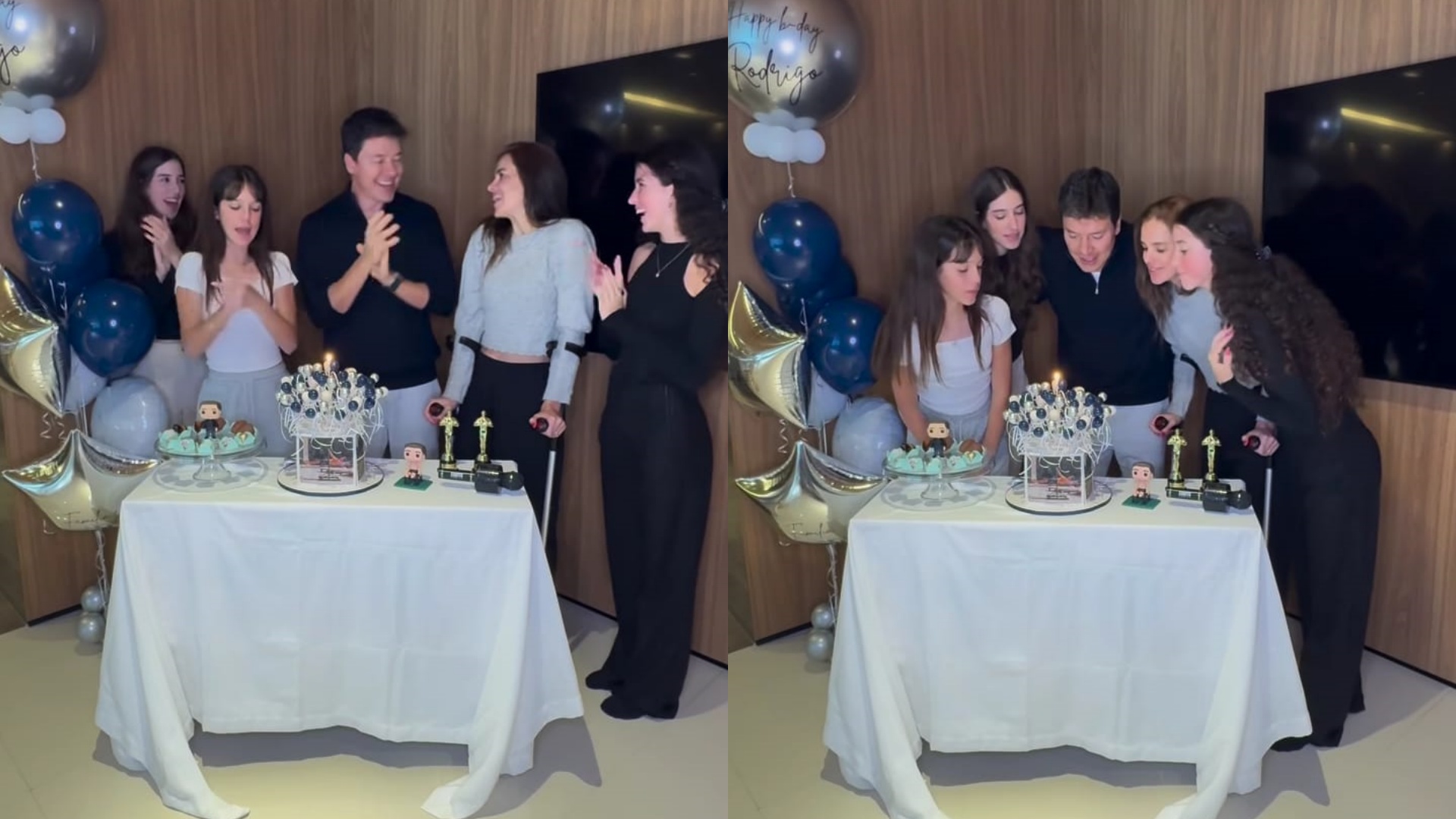 Ao lado da família, Rodrigo Faro celebra aniversário de 51 anos: ‘Tanta gratidão’
