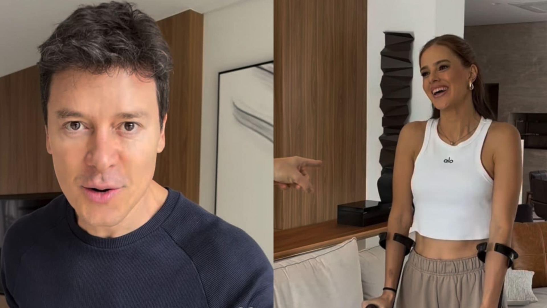 Rodrigo Faro revela presente que ganhou de Vera Viel em seu aniversário