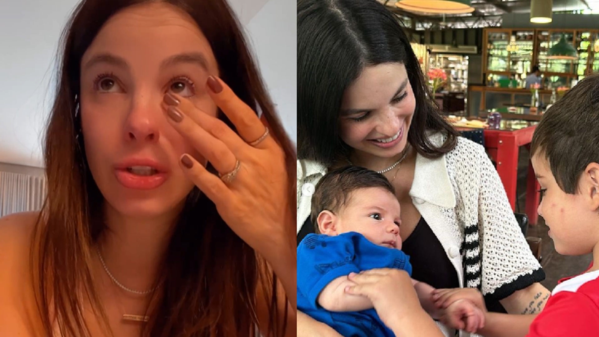 Sthefany Brito se emociona ao falar do filho mais velho: ‘Já vou chorar’