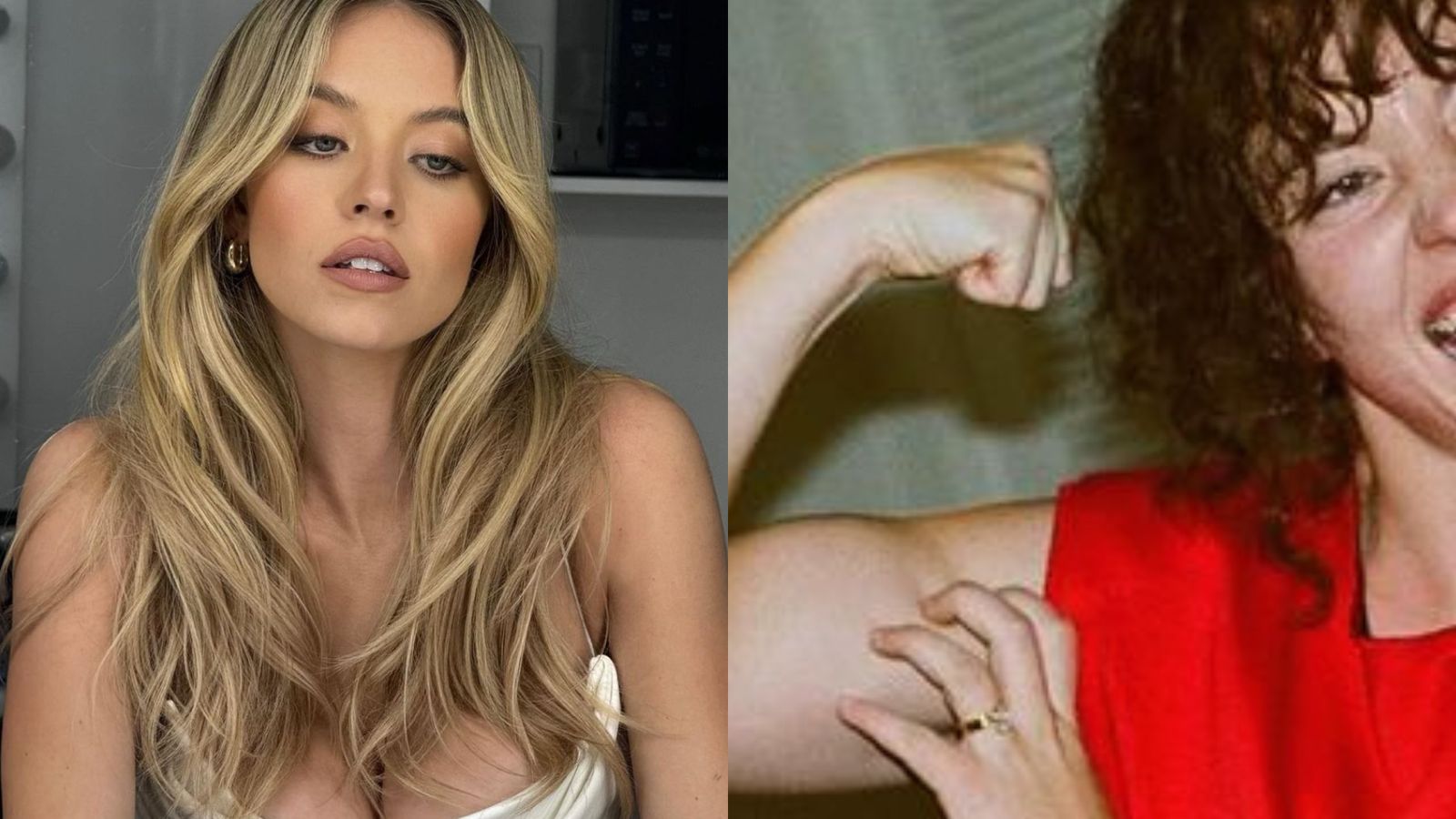 Sydney Sweeney aparece irreconhecível em bastidores de novo filme