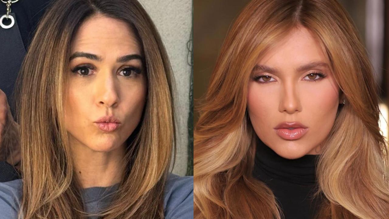Tatá Werneck rouba a cena após reagir ao novo visual de Virginia: ‘Parecendo’