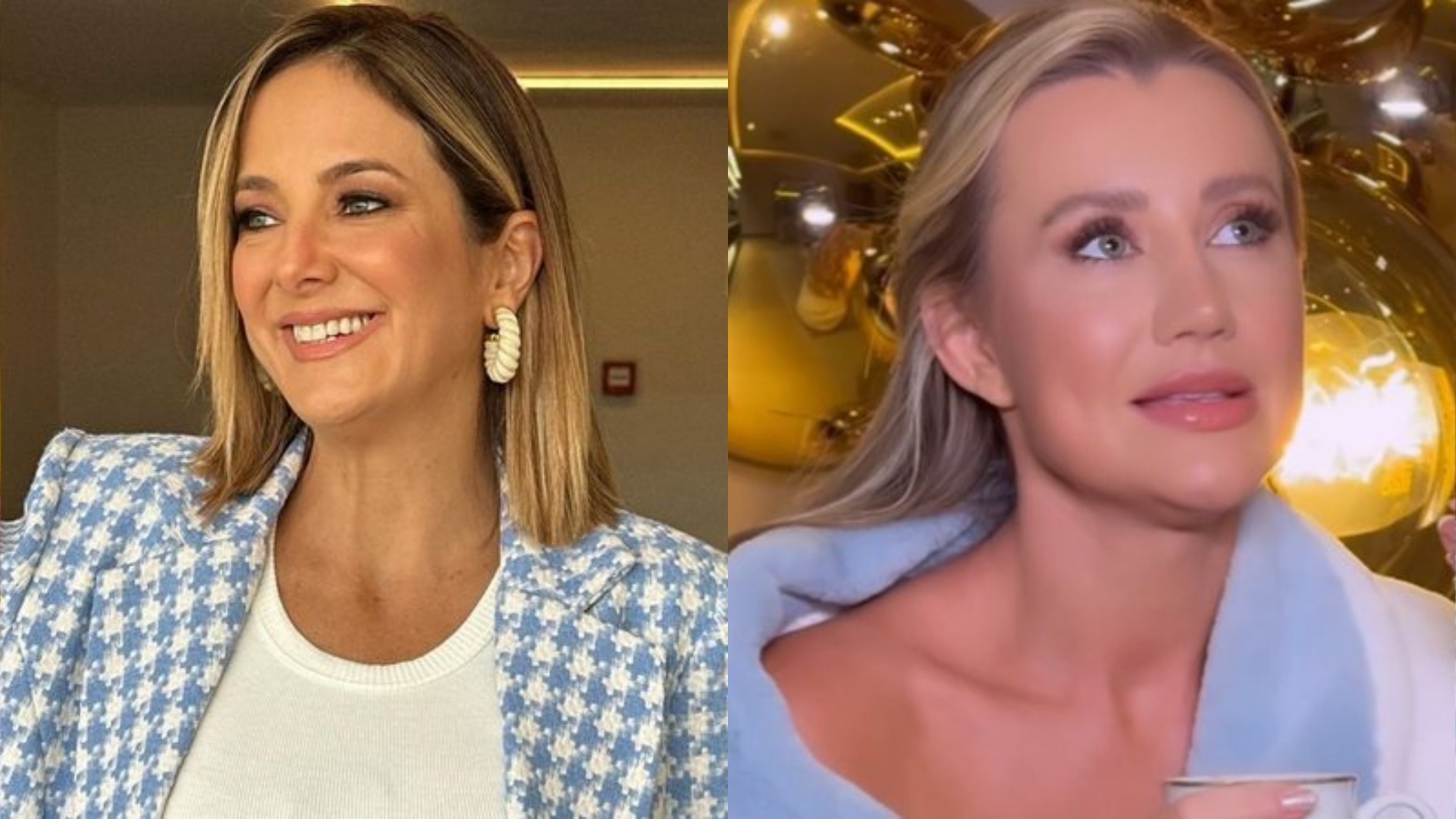 Ticiane Pinheiro e Ana Paula Siebert são amigas? Ex e atual de Roberto Justus são vistas juntas