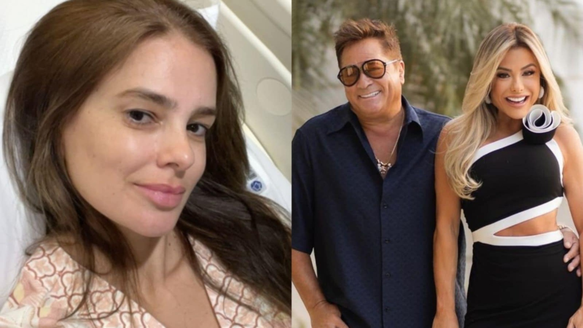 Vera Viel mostra presente que ganhou de Poliana Rocha, esposa de Leonardo