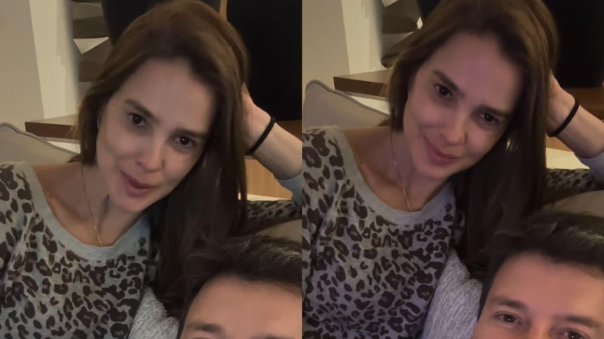 Vera Viel mostra confiança antes de cirurgia de retirada de tumor