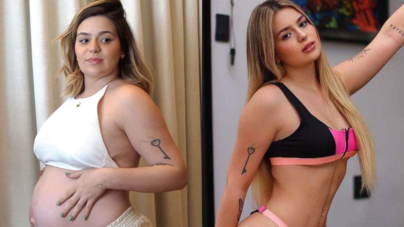 Grávida de Ravi, Viih Tube desabafa sobre mudanças em seu corpo: ‘Assustada’
