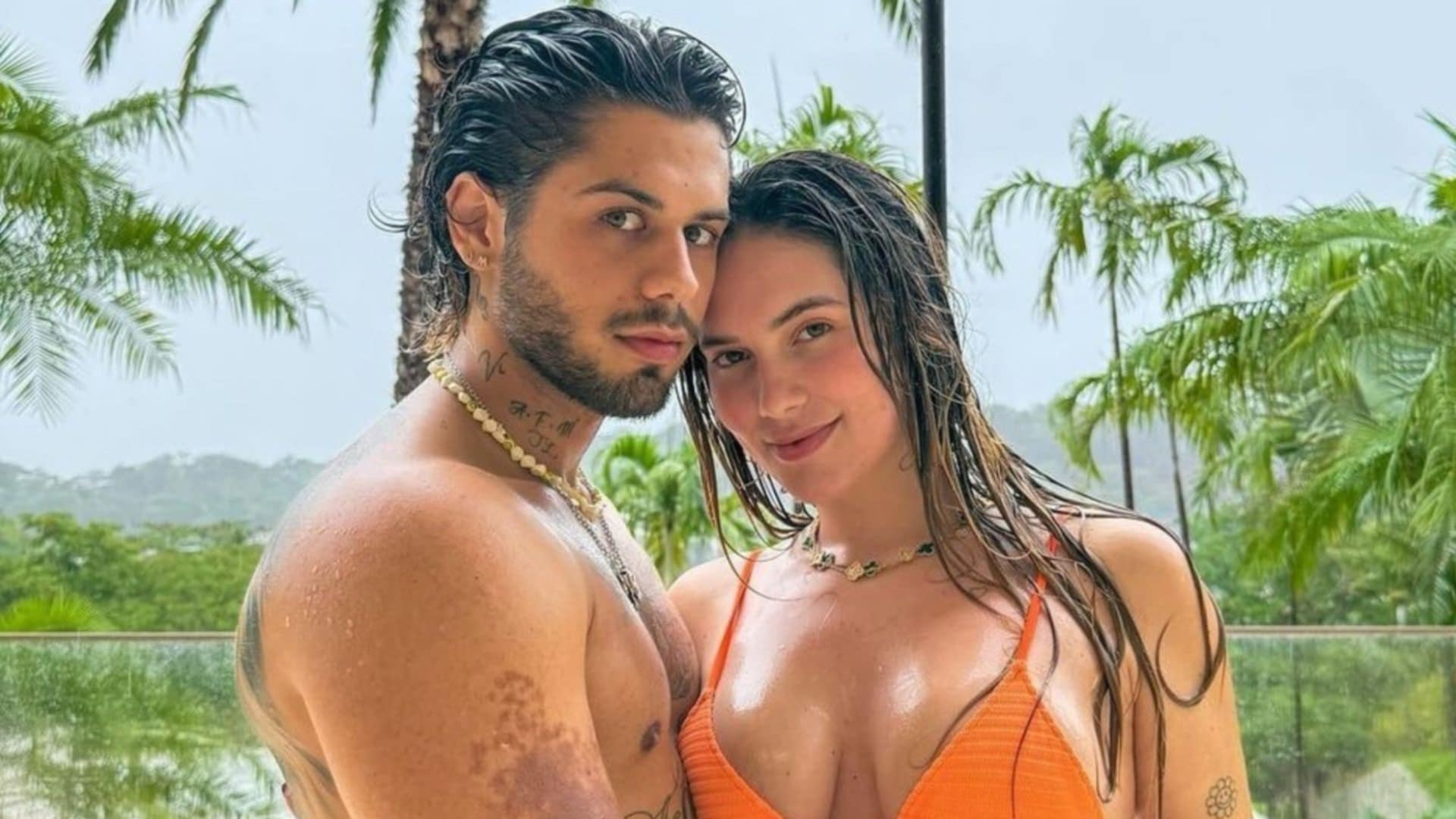 Virginia Fonseca e Zé Felipe causam com ‘fotão’ de casal em sua mansão