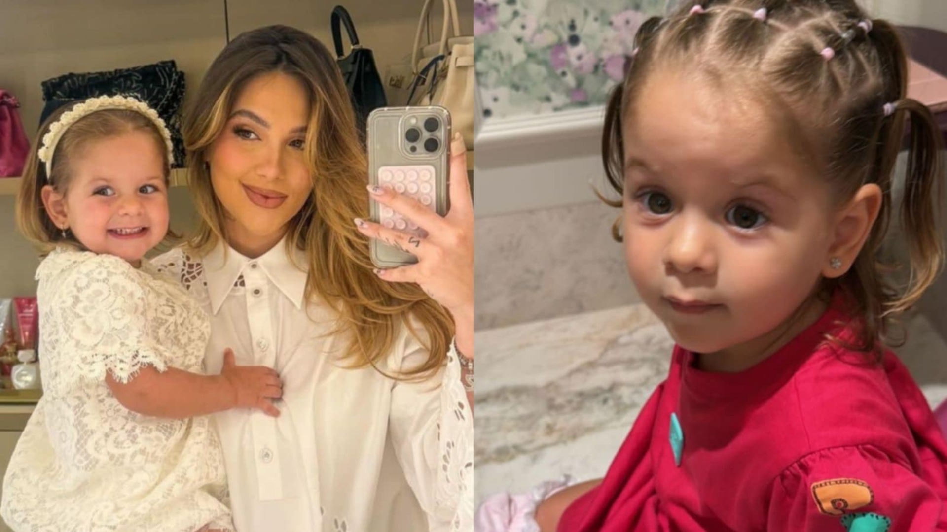 Virginia se surpreende com iniciativa de Maria Flor: ‘Tá fazendo’