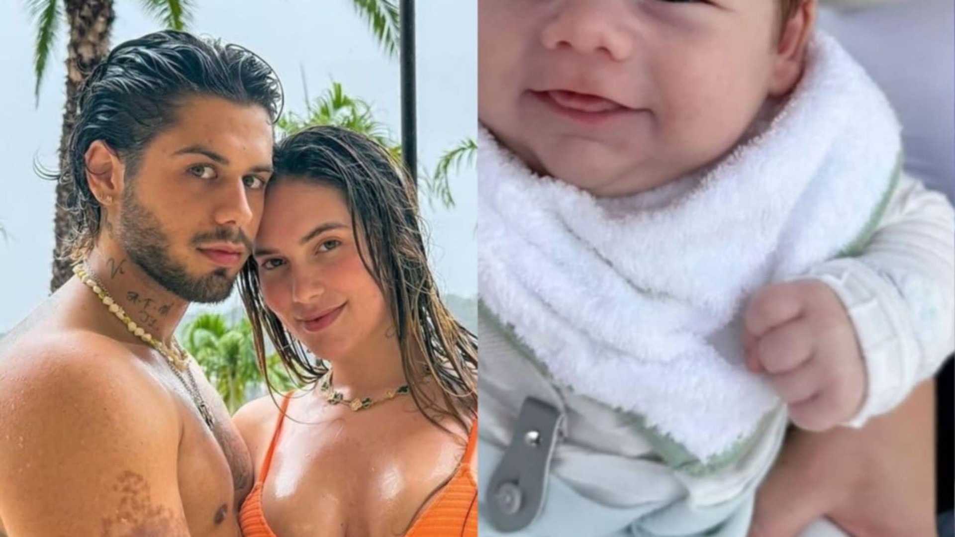 Zé Felipe flagra sorriso de José Leonardo e Virginia se derrete: ‘Ciúmes’