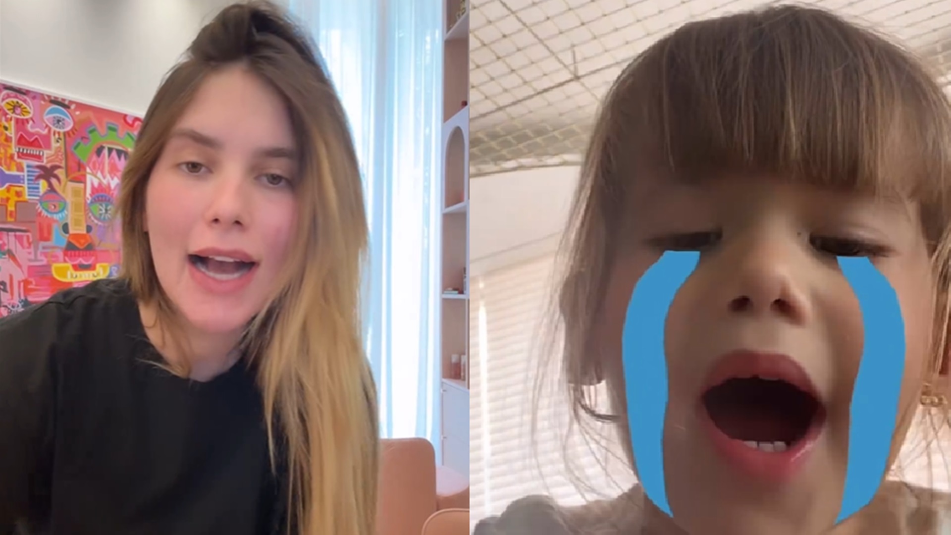 Virginia Fonseca mostra pergunta de Maria Alice sobre Leandro: ‘Cadê?’