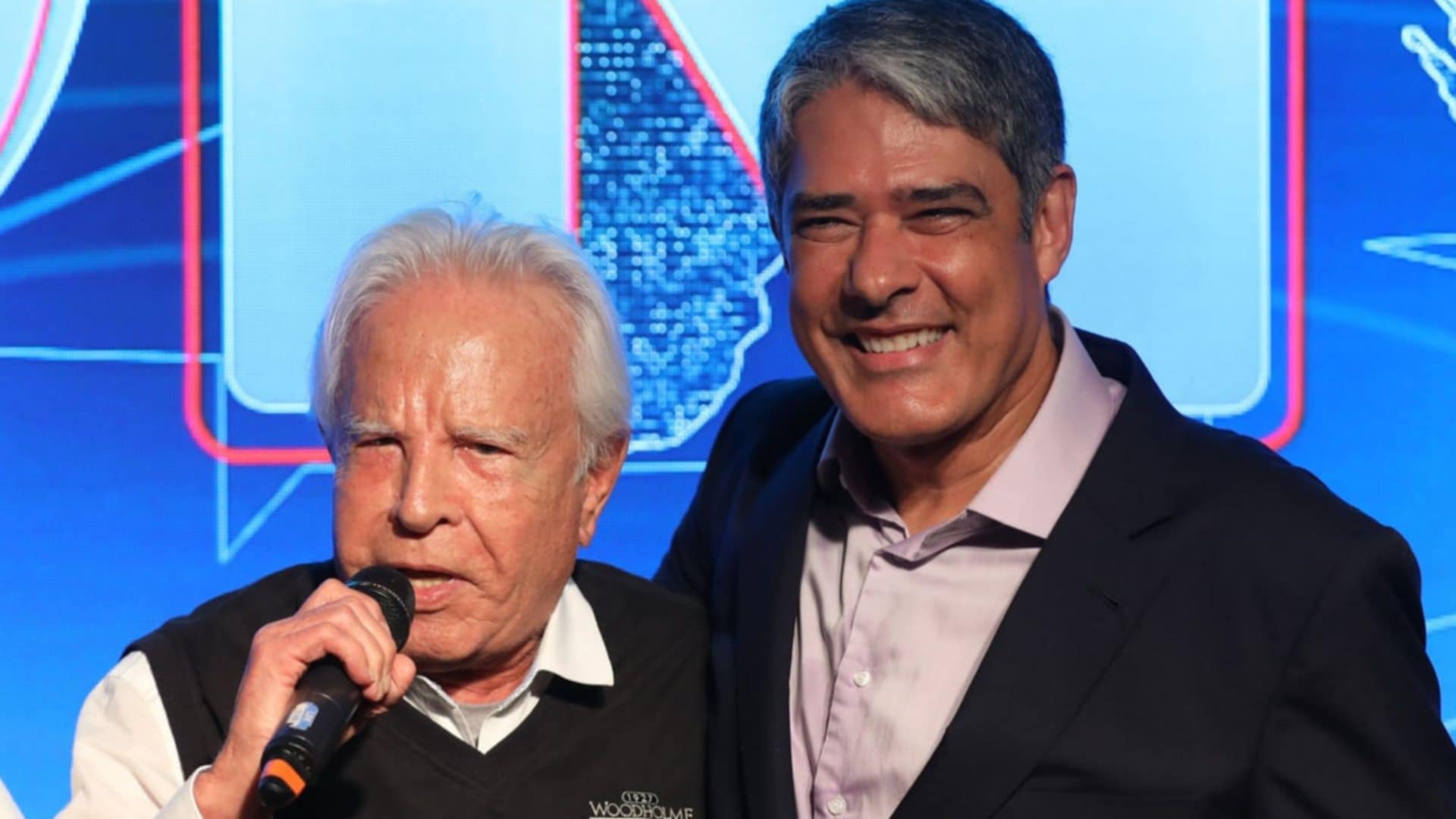 William Bonner revela hábito de Cid Moreira no ‘JN’: ‘Nunca tive coragem’
