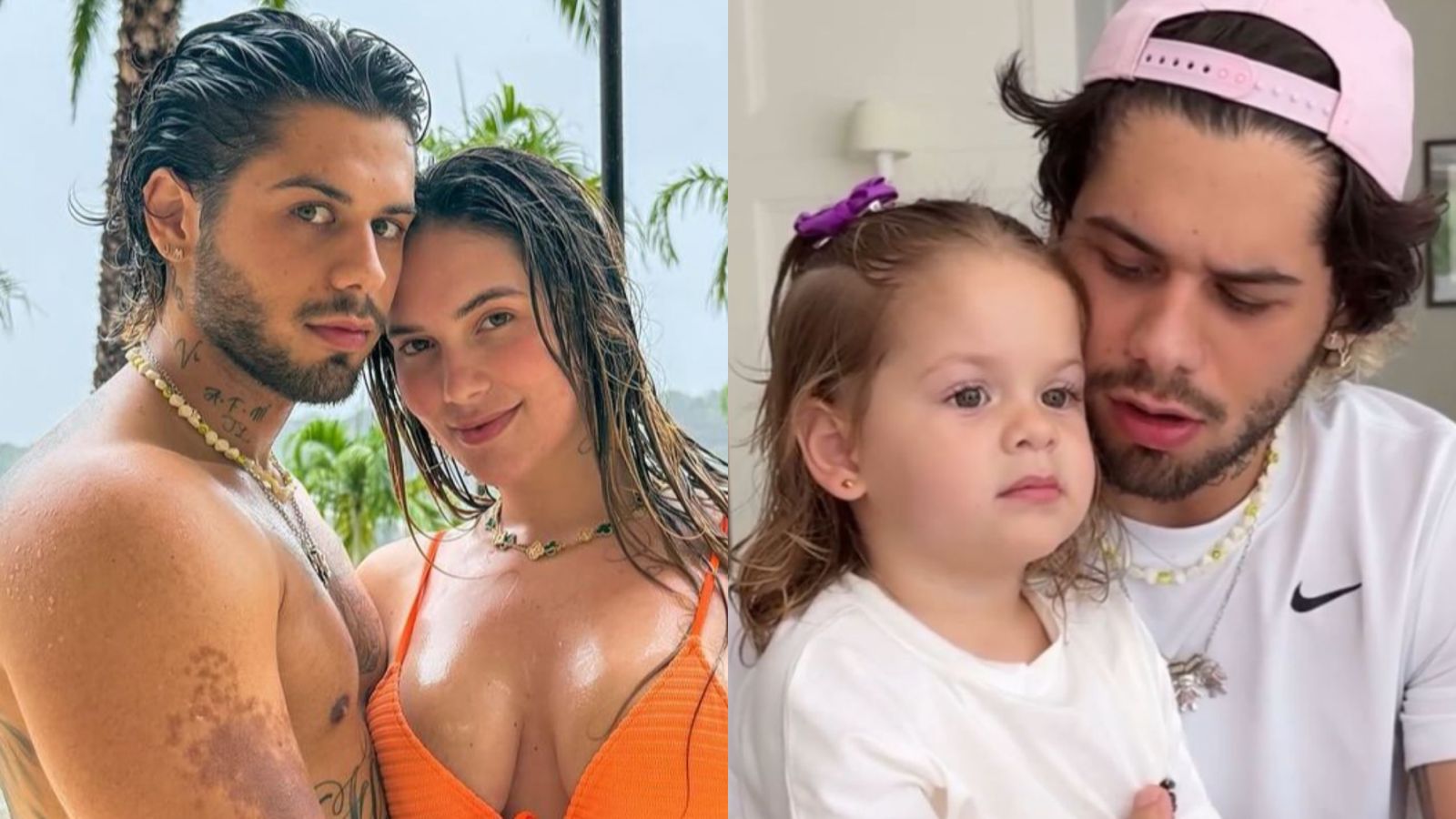 Zé Felipe viraliza com vídeo corrigindo atitude da filha: ‘Não trabalho pra você’