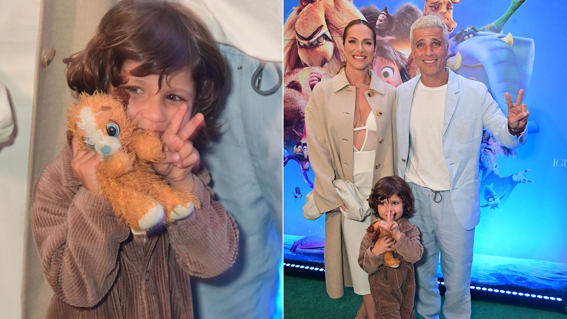 Filho caçula de Giovanna Ewbank e Bruno Gagliasso faz pergunta inusitada em evento