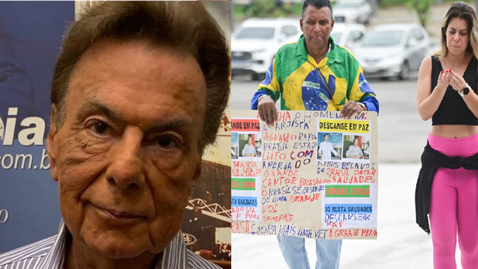 Fãs, amigos e familiares dão o último adeus a Agnaldo Rayol em São Paulo