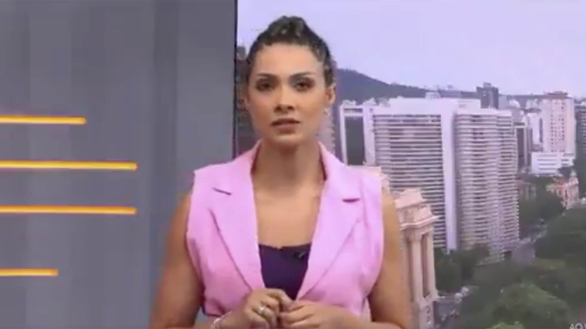 Helicóptero da Globo faz pouso de emergência