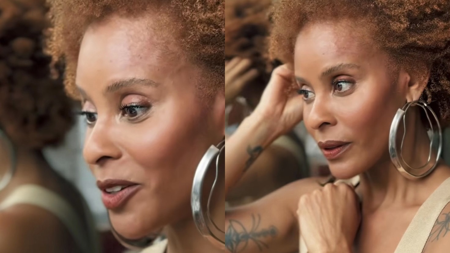 Aline Wirley faz relato emocionante sobre difícil relação com o cabelo crespo