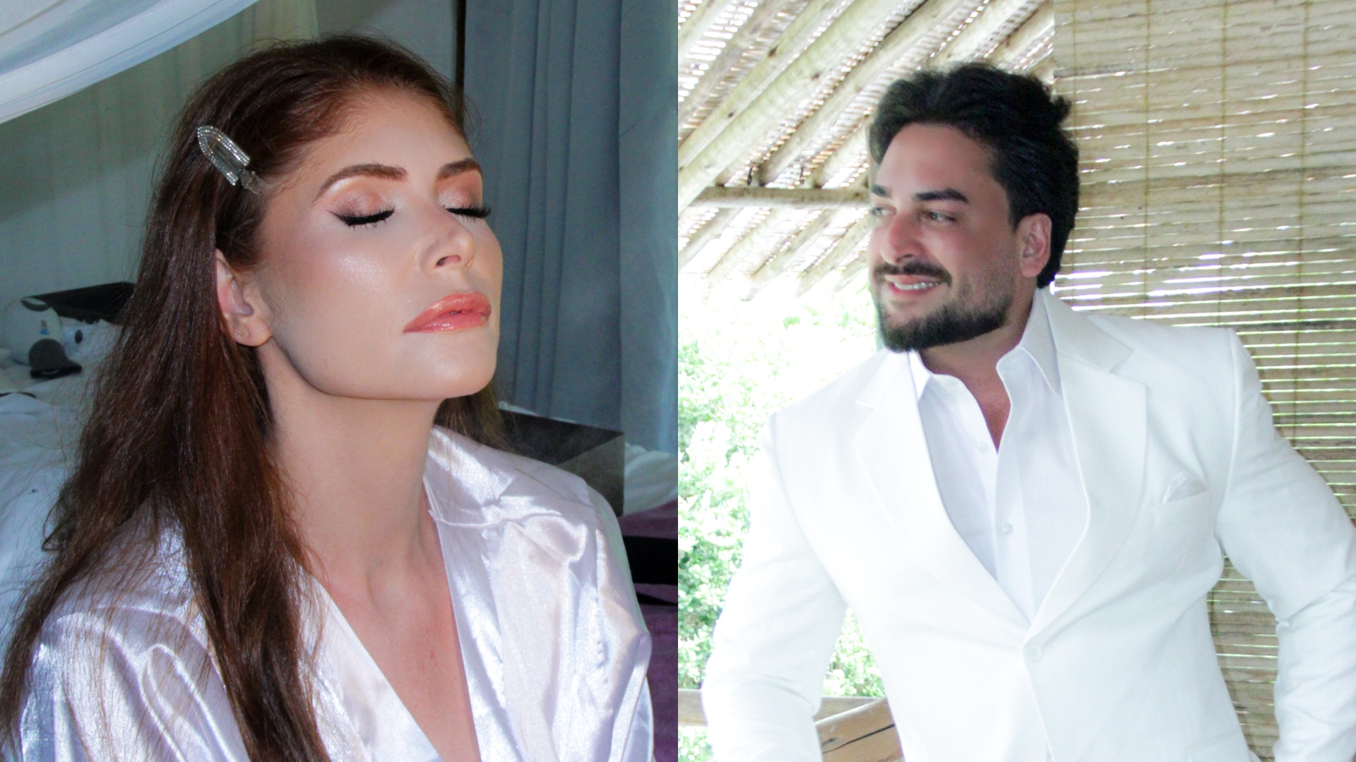 Ex-BBB Amanda Gontijo se casa com Danilo Monteiro na Bahia: ‘Por isso que a data foi escolhida’