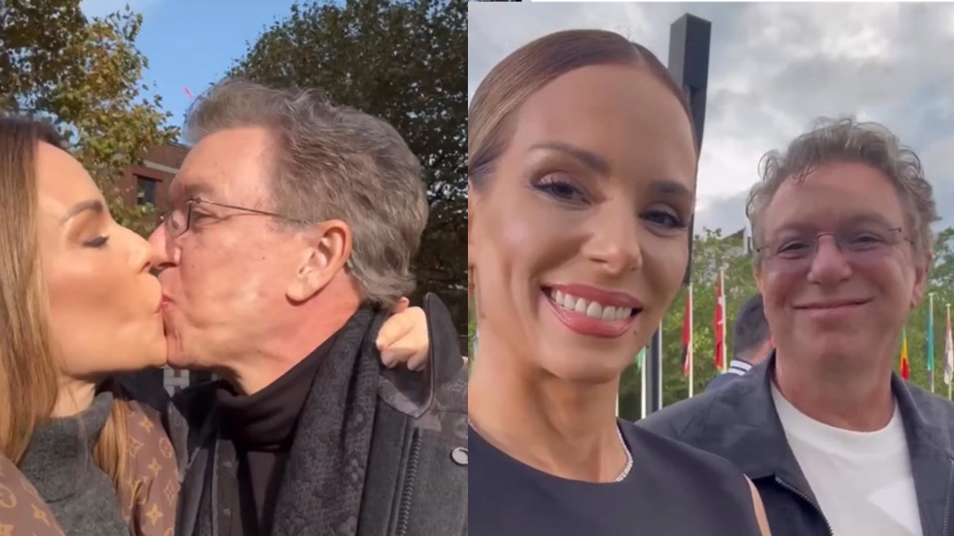 Ana Furtado mostra vídeo romântico e se declara no aniversário de Boninho