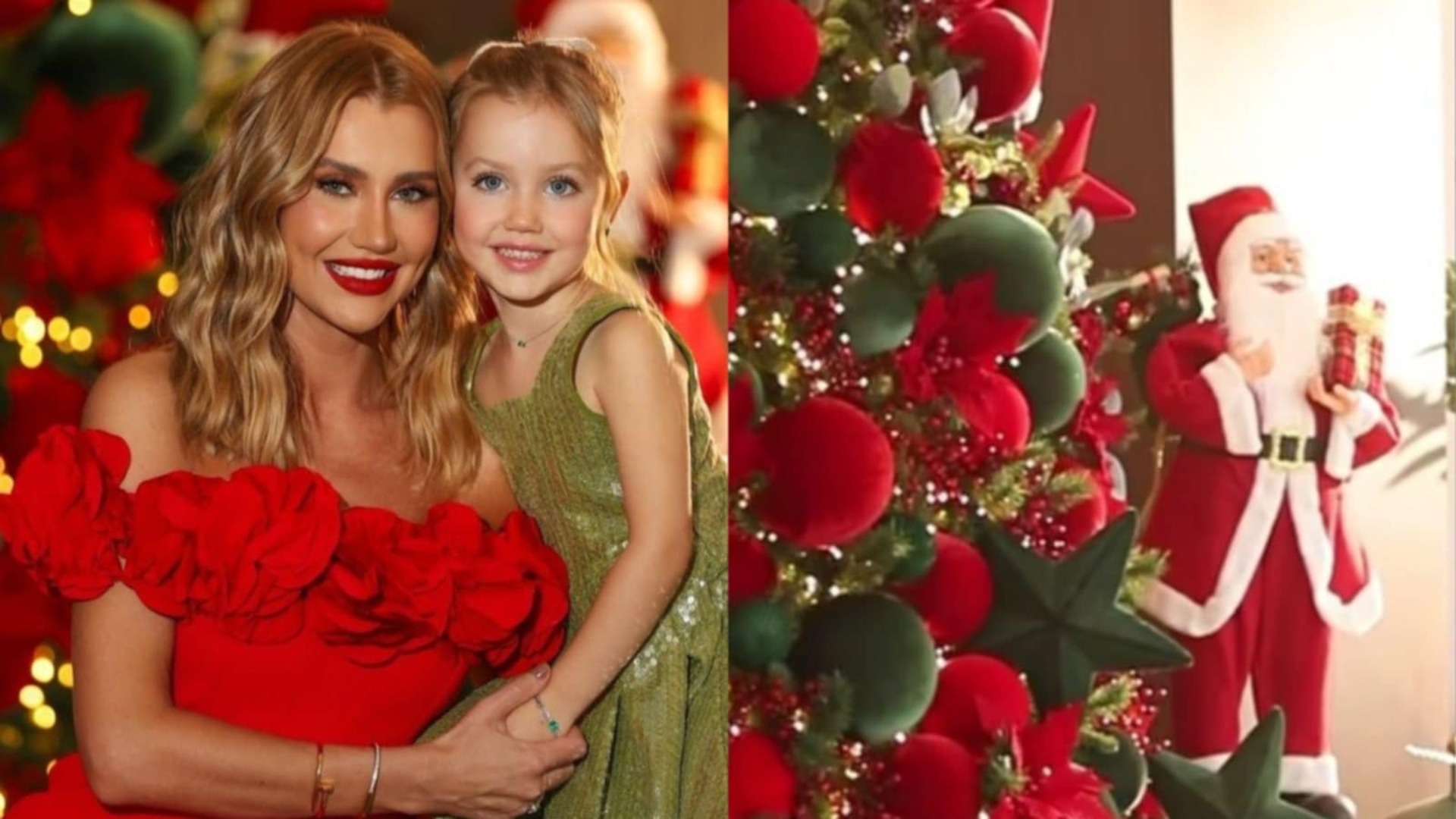 Ana Paula Siebert impressiona com sua árvore de Natal: ‘Enormes’