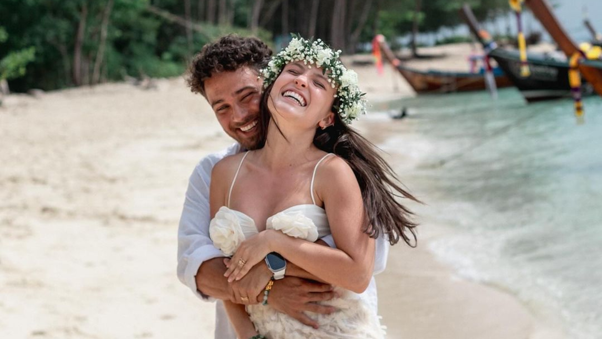 André Luiz Frambach fala sobre vida de casado e planos para filhos com Larissa Manoela