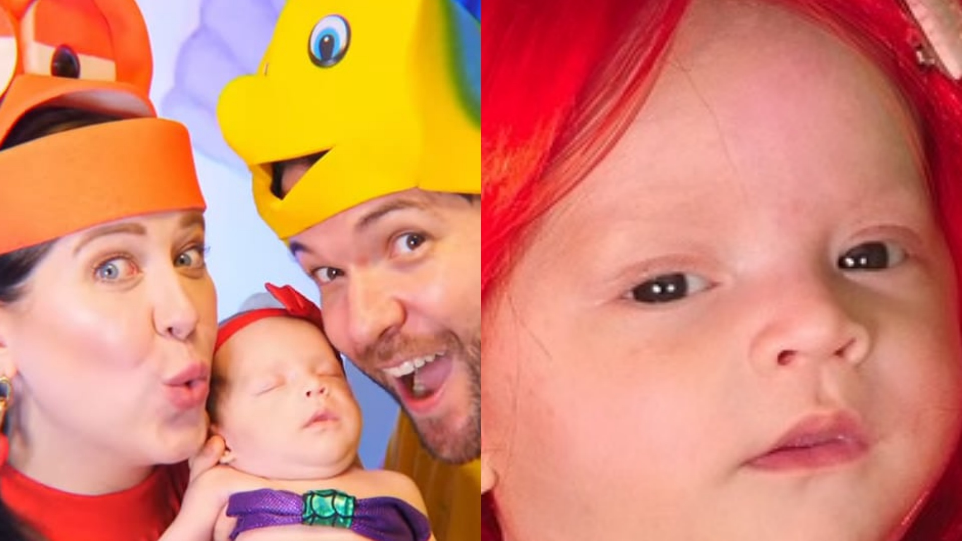 Filha de Andressa Ganacin encanta ao surgir fantasiada em festa de mesversário