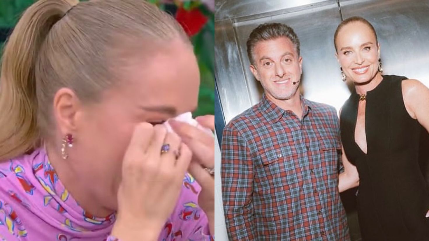 Angélica se emociona ao falar de casamento com Luciano Huck:  ‘Não é fácil’