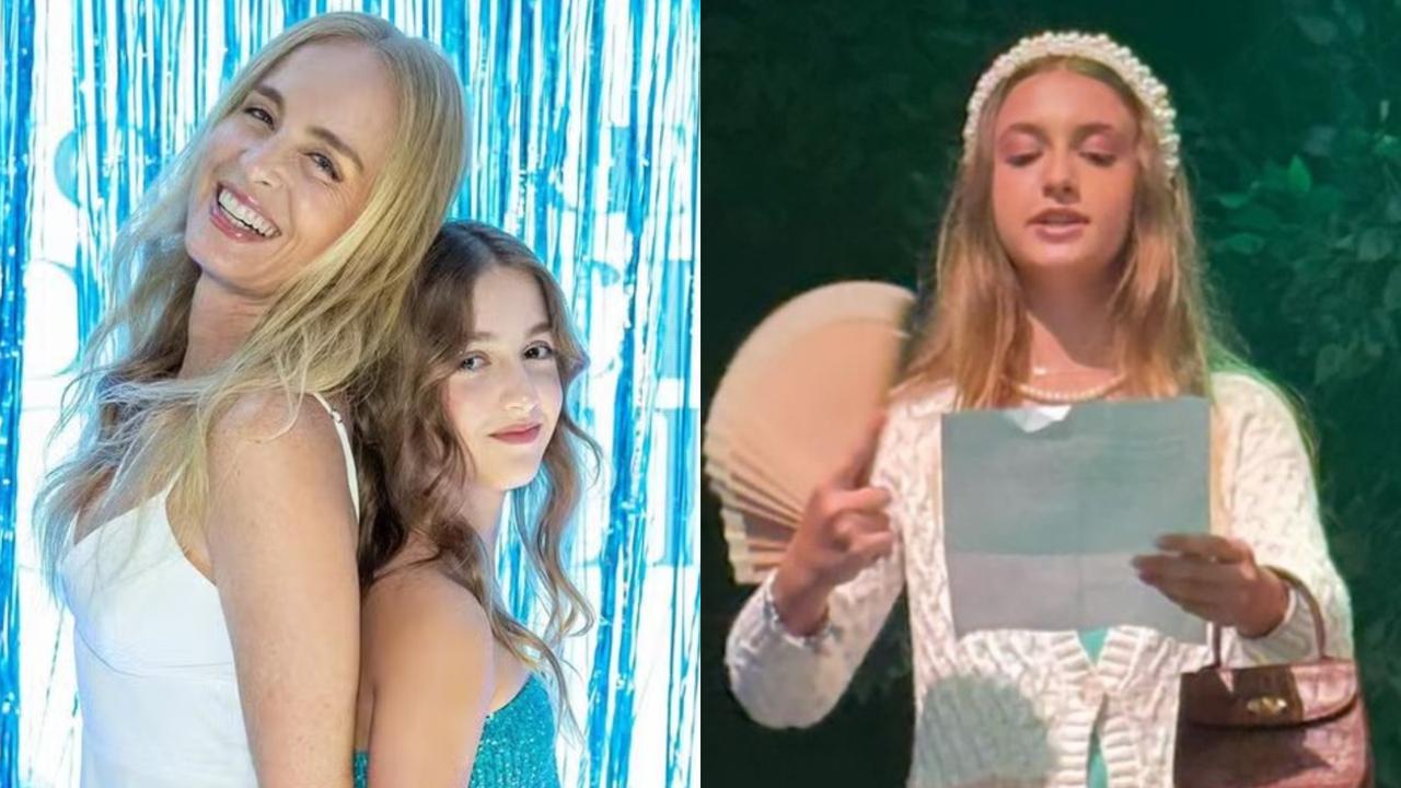 Angélica se emociona ao assistir apresentação de Eva no teatro: ‘Minha menina’