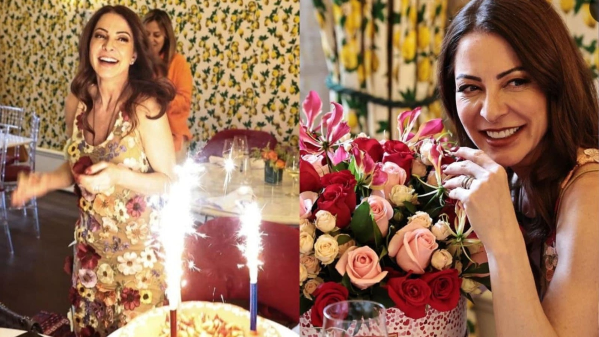 Aniversário de Ana Paula Padrão: jornalista revela fotos de festa especial