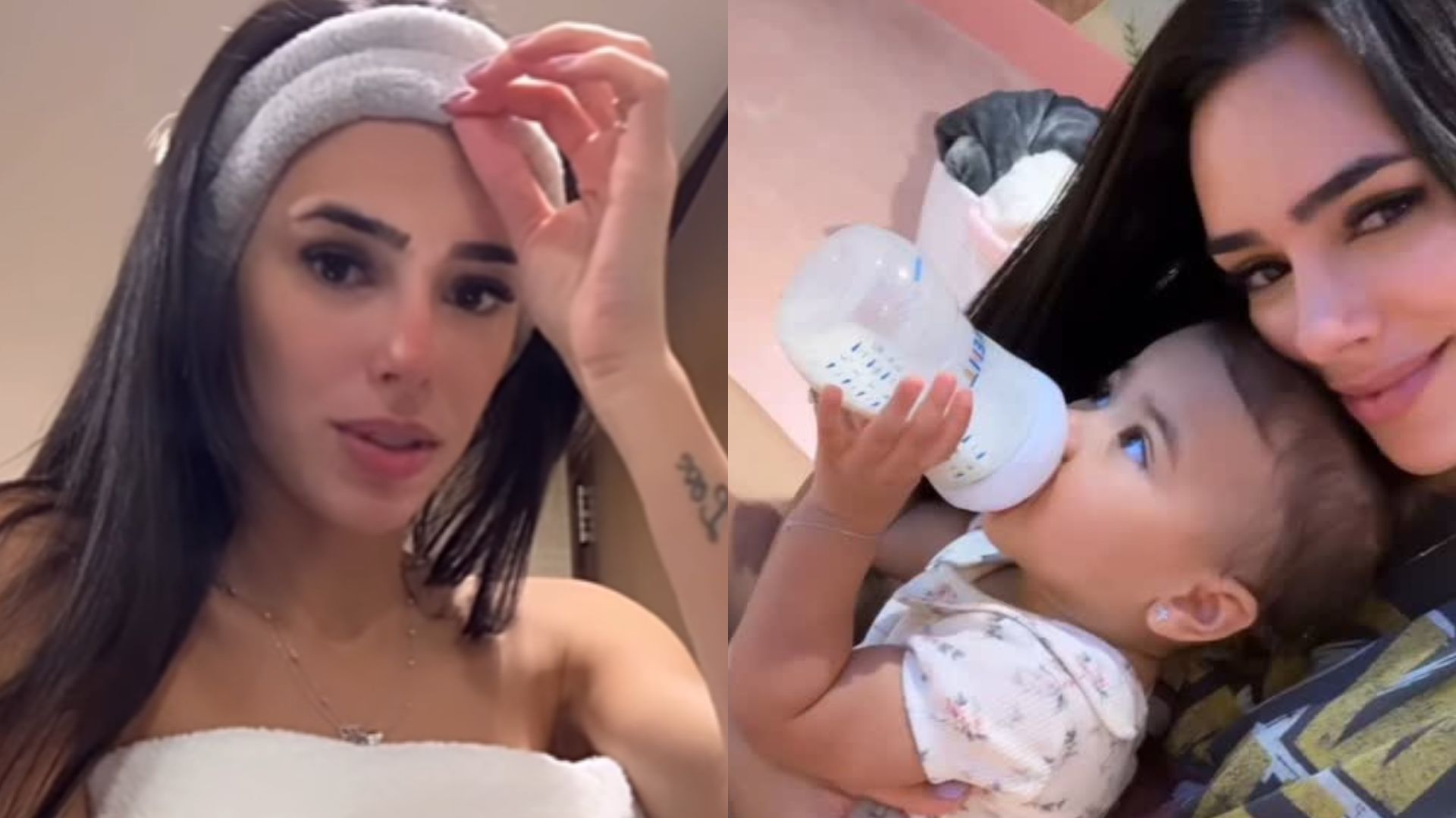 Bruna Biancardi comenta processo de desmame de Mavie: ‘Antes ela não fazia’