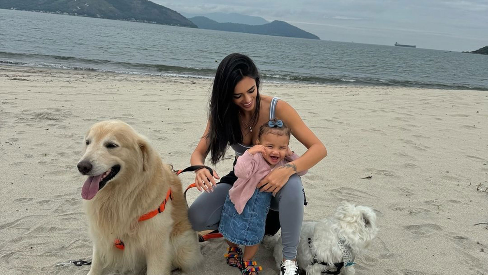 Bruna Biancardi mostra momento fofo de Mavie com Davi Lucca