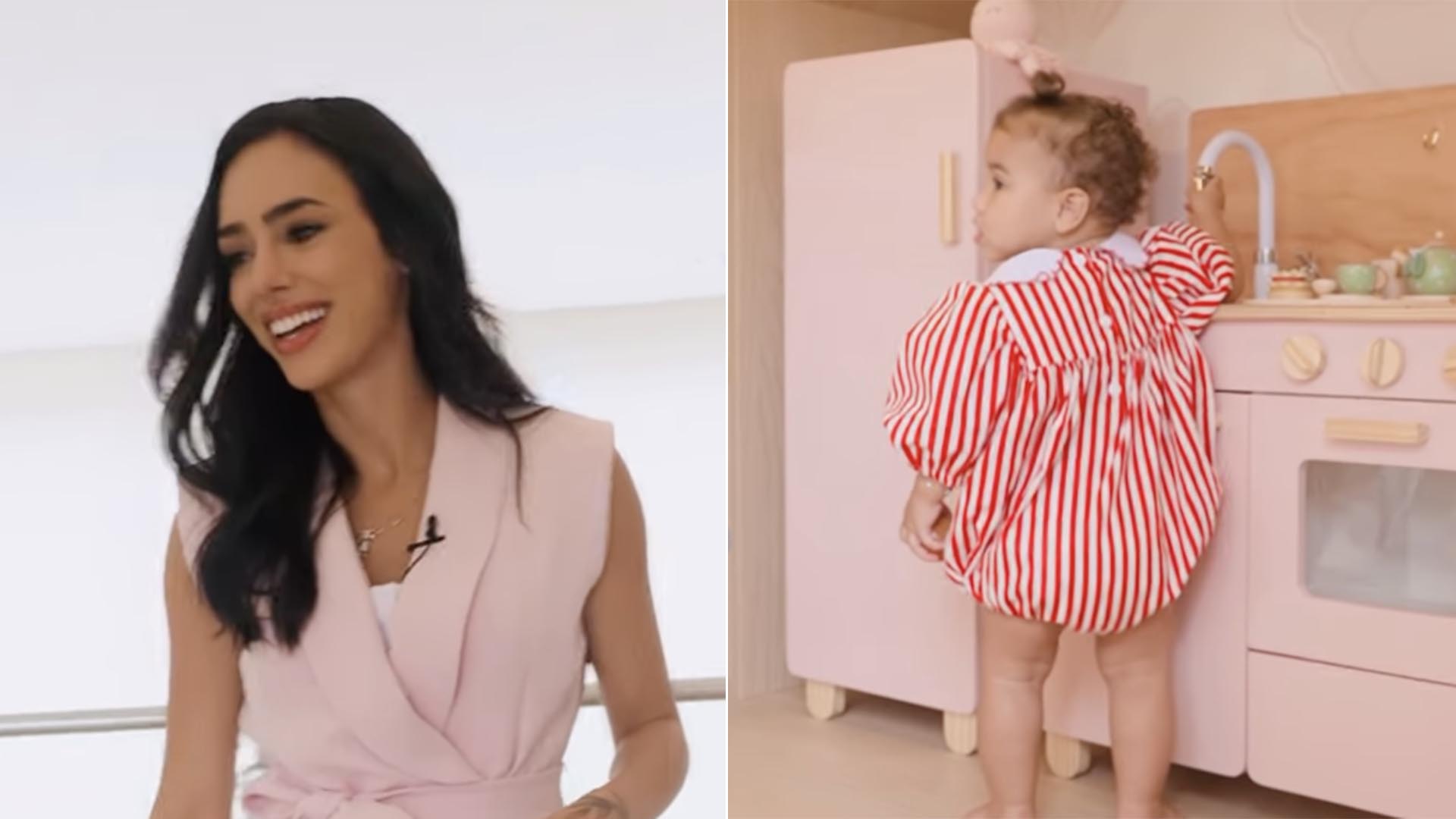 Mavie ganha brinquedoteca na casa dos avós. Veja a decoração