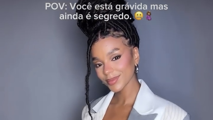 Brunna Gonçalves mostra como manteve barriga de grávida em segredo até anúncio