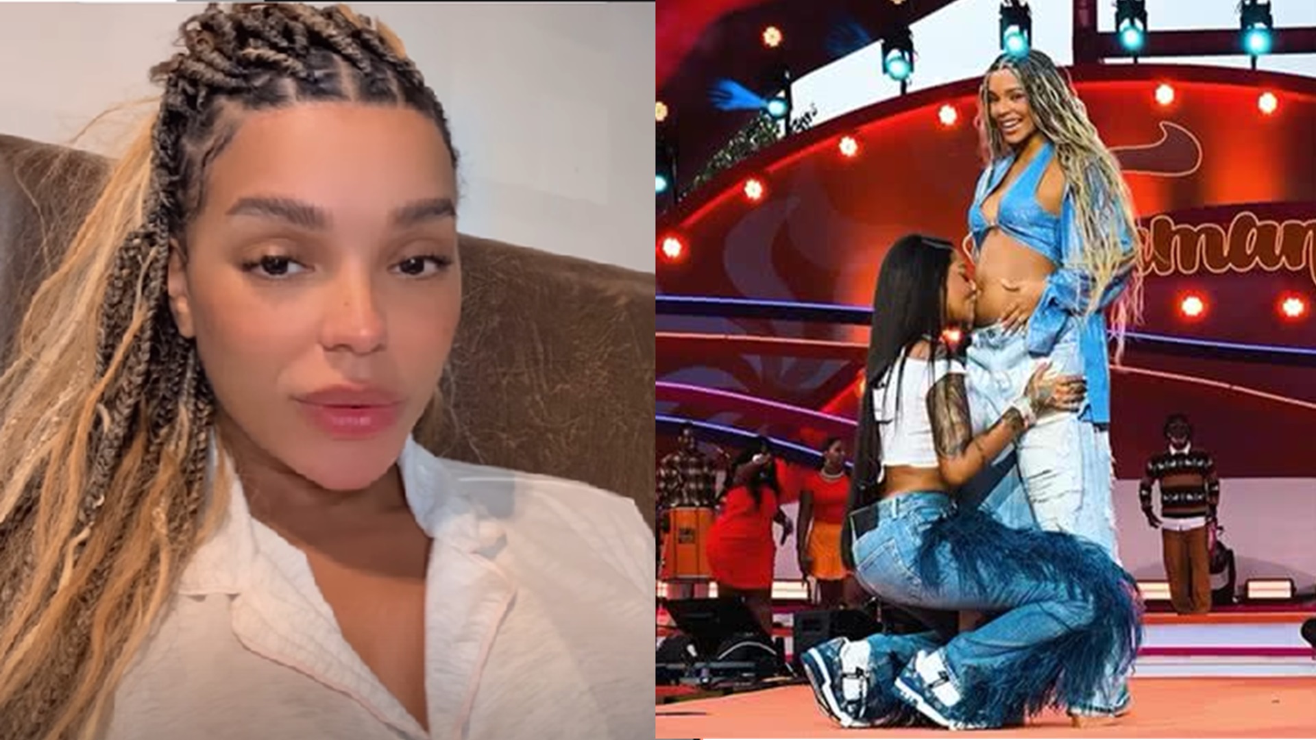 Brunna Gonçalves comenta escolha de nome do primeiro filho com Ludmilla
